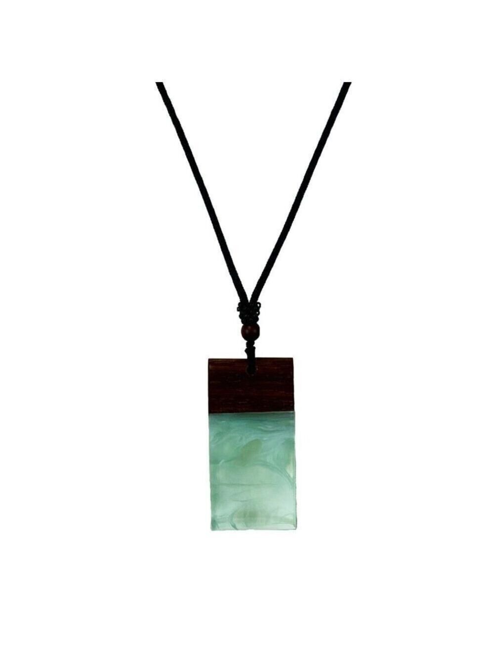 Green Jade Diffusion Necklace